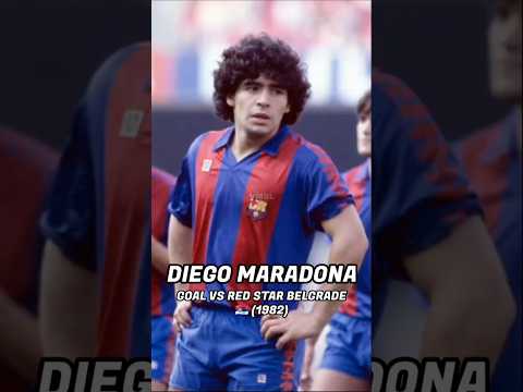 DIEGO MARADONA 🇦🇷 – GOAL VS RED STAR BELGRADE 🇷🇸 (1982)