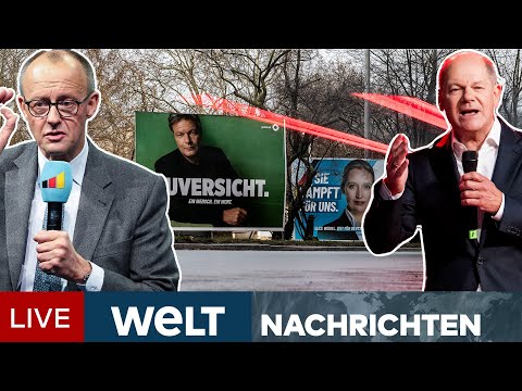 Video Thumbnail: ASCHAFFENBURG: Migrationsdebatte wühlt Wahlkampf auf - Merz hat einen neuen Vorschlag | Livestream