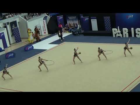 Bourg en Bresse 3 ballons 2 cerceaux - 2025 Championnats de France DN4