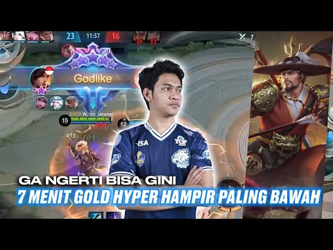 WANNN MAIN HYPER DI GANGGUIN ABIS-ABISAN - MOBILE LEGENDS GAMEPLAY