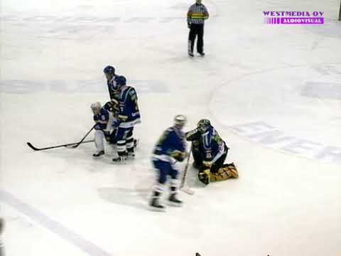 SM Liigaa 2001- 2002.  Lukko -Jokerit 29. 12. 2001. Westmedia Oy. Rauma.2023