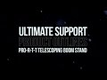 Ultimate Support Product Outlines - Pro-R-T-T Standard Height Telescoping Boom Stand