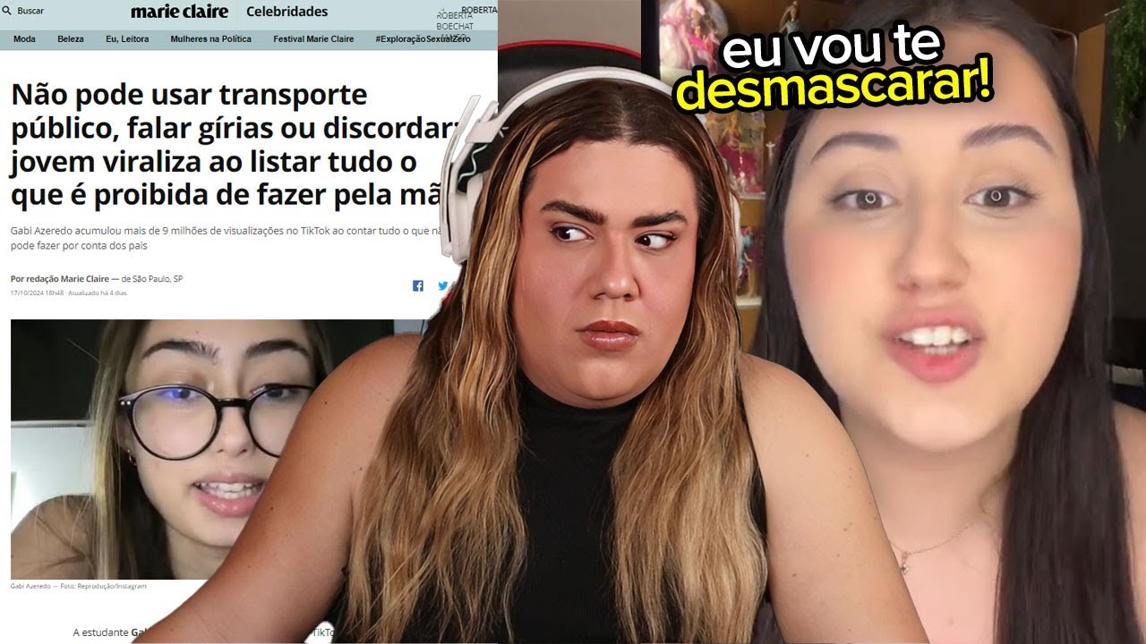 MENINA QUE VIRALIZOU ARRANJA TRETA COM TIKTOKER E TENTA ABAFAR O CASO