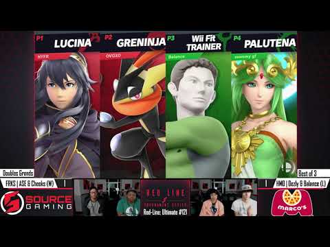 Red Line Ultimate 121 - Doubles Grands - FRKS | ASE & Cheeks vs HMO | Dezly & Balance