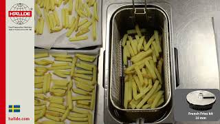 Cut French fries with CC-34 and RG-50!