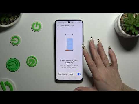 How to Turn On and Use One-Handed Mode on HONOR X7b - Screen Easy Usage