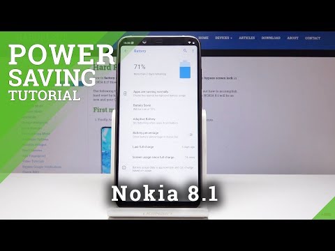 How to Enable Power Saving Mode in Nokia 8.1 - Extend Battery Life