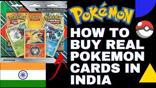 How to buy REAL POKEMON CARDS IN INDIA! 2024 | All the websites to buy real Pokemon cards