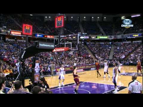 C.J. Miles Beats the Buzzer from Near Half Court