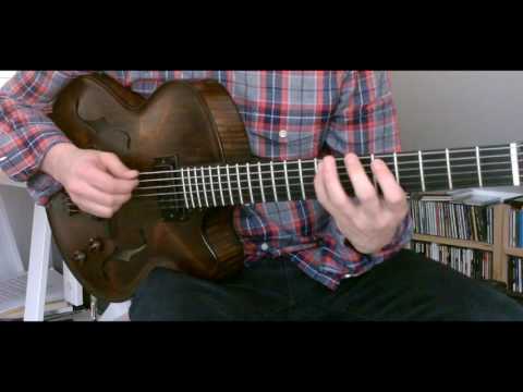 Jazz Guitar Mini Lesson #11 - Line using Fourths