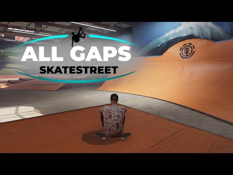 All Gaps - Skatestreet - Tony Hawk's Pro Skater 1 + 2 - Gap Master Trophy