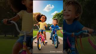 Download lagu LAURA AND JOHAN PLAY BYCYLE #bycycle #shorts mp3