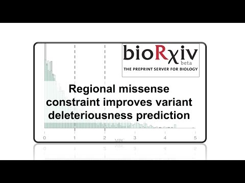 Regional missense constraint improves variant deleteriousness prediction