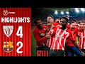 RESUMEN | Athletic Club 4-2 FC Barcelona | Copa 2023-24 1/4 Final