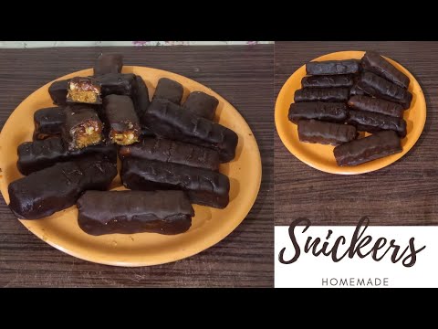 Homemade Snickers recipe|Naseema food stories |