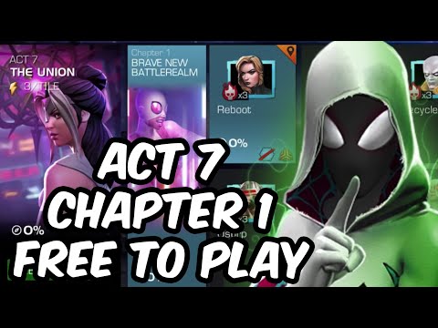 Act 7 Chapter 1 Free To Play Completion 2023 - Marvel Contest of Champions