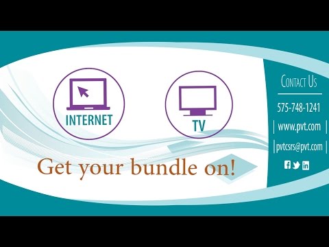 PVT High Speed Internet and Cable TV Skinny Bundle