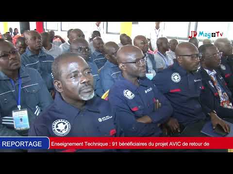 Enseignement Technique : 91 bénéficiaires du projet AVIC de retour de la Chine