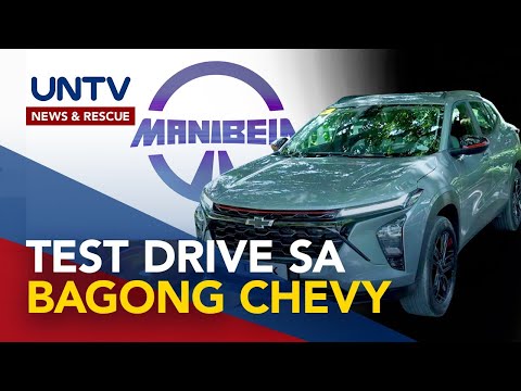 Test drive sa 2024 Chevrolet Trax, tampok sa Manibela