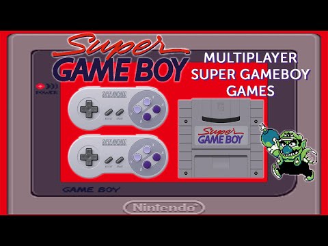 All MULTIPLAYER GB/GBC games on SUPER GAMEBOY - NO LINK CABLE, SNES accessory, Gameboy/Gameboy Color