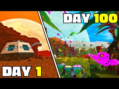I Spent 100 Days in Planet Crafter