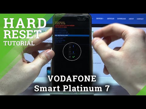 How to Accomplish Hard Reset Process in Vodafone Smart Platinum 7 – Wipe All Data/Bypass Screen Lock