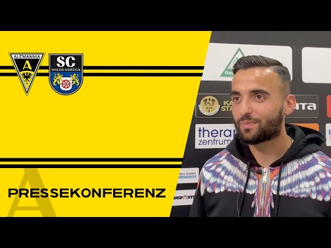 Press conference before Alemannia Aachen - SC Wiedenbrück