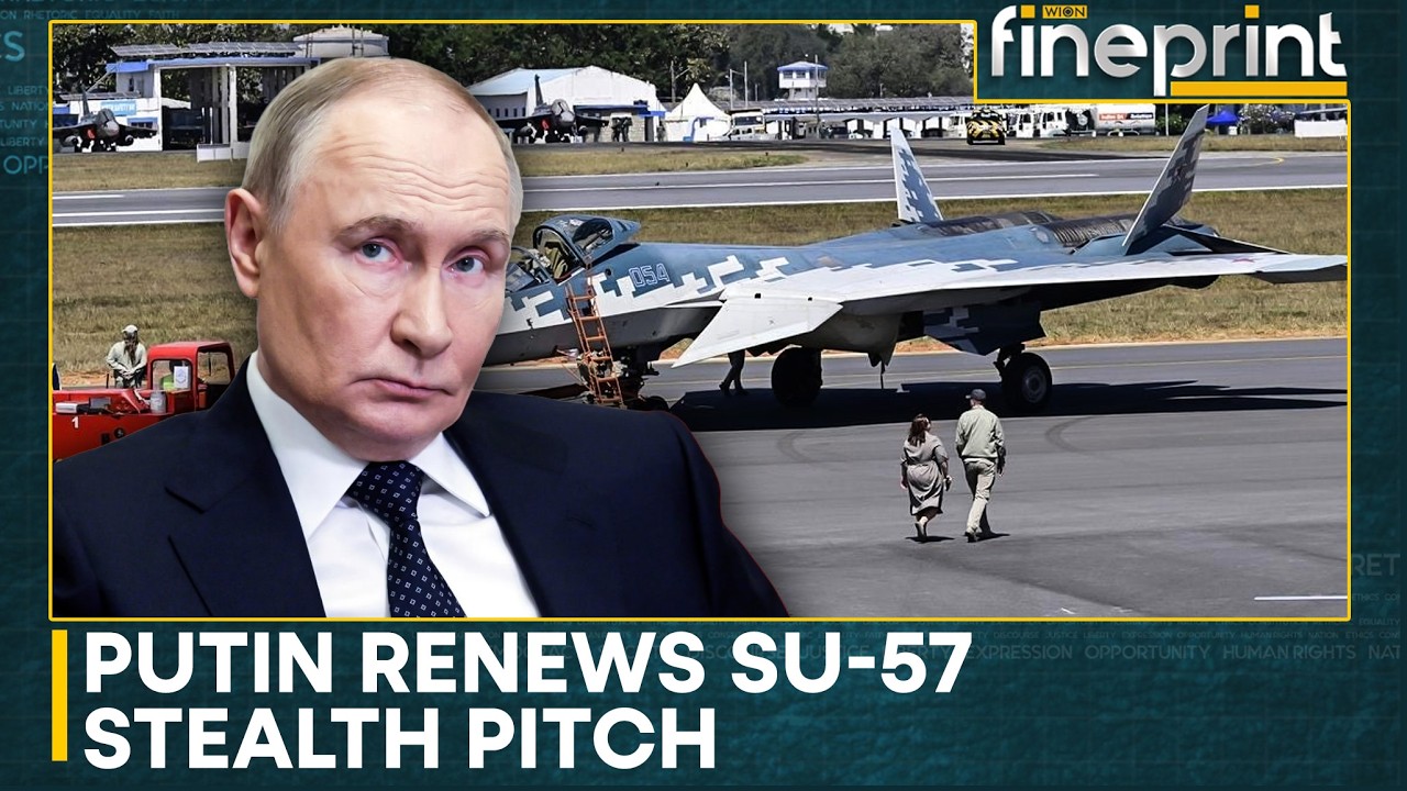 F-35 or SU-57: Which 5th-Gen Fighter Jet Will India Buy? | WION Fineprint