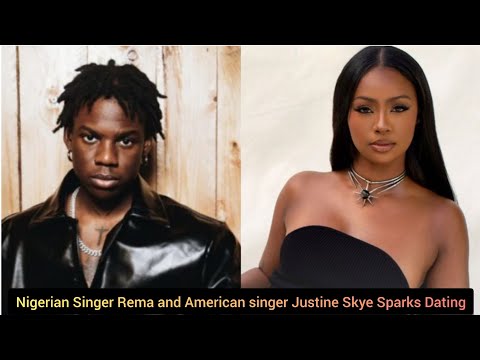 Nigerian Singer Rema & American singer Justine Skye Sparks Dating Rumors after seen together