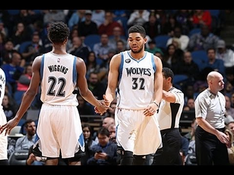 Karl-Anthony Towns Posterizes Dante Cunningham