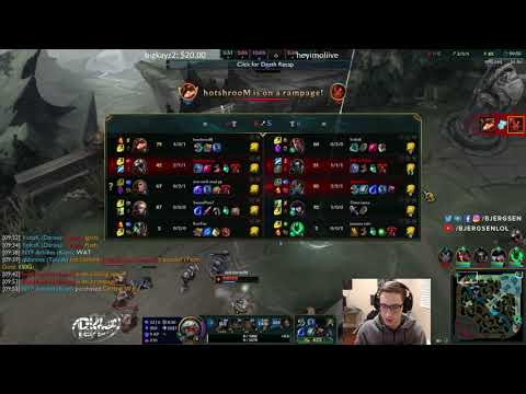 TSM Bjergsen STREAM PATCH 8.9 // TALIYAH VS SWAIN MID // NA RANK CHALLENGER