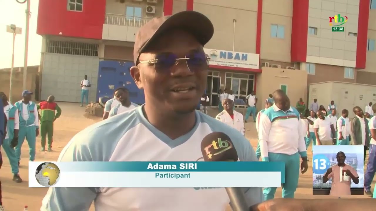 L’ ONBAH lance leur 1re activité par un Cross Populaire à Ouagadougou