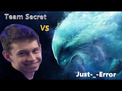 Dota 2 Team Secret VS Just   Error Game 1 Group Stage Div 1 Epic League All Kills