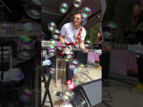 Jamming with Mike Gantzer of Aqueous at Night Lights Music Festival