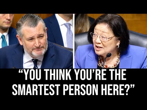 BRUTAL: Sen. Mazie Hirono Calls Ted Cruz Out In FIERY Senate Blowup