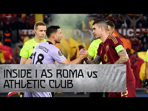 Imagen de portada del video INSIDE I AS Roma 2-1 Athletic Club I Europa League I 1/8 – Ida