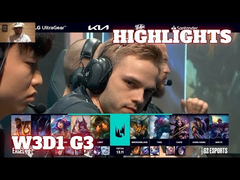XL vs G2 - Highlights (ESS Reacts) | Week 3 Day 1 LEC Summer 2023 | Excel vs G2 Esports W3D1