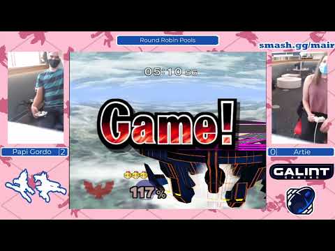 Papi Gordo (Falcon) vs Artie (Peach) - Mair BC Smash Regional