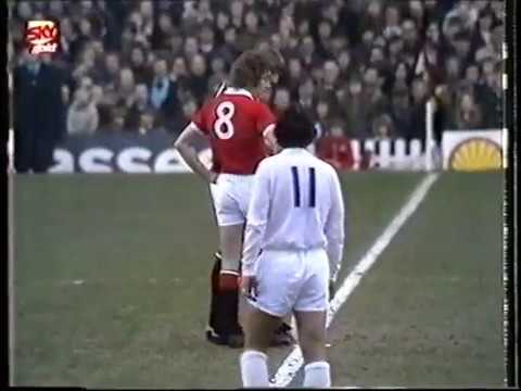 1972/73  Manchester United v Leeds United