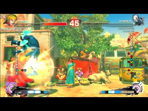 SSF4 Rank Match  step1091x (KE)  vs  HIROPON309 (SE)