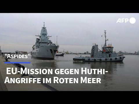 "Aspides": EU-Mission gegen Huthi-Angriffe im Roten Meer | AFP