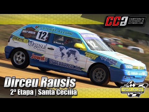 Dirceu Rausis - 2ª Etapa Catarinense de Automobilismo 2017 - Santa Cecília