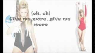 Glee Cast- Gimme More (With lyrics!)
