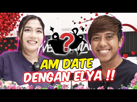 AM DATE DENGAN ELYA !! - HADIAH BUAT ELYA HAPPY !