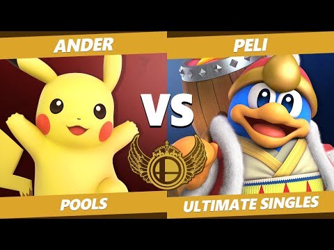 UKIE SSBU Circuit - Ander (Pikachu) Vs. LDN | Peli (Dedede) Smash Ultimate Tournament Singles Pools
