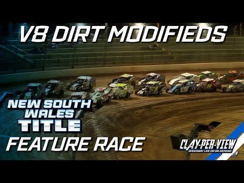 V8 Dirt Modifieds | NSW Title 2024/25 - Sydney - 5th Oct 2024 | Clay-Per-View