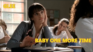 Glee-Baby One More Time (Lyrics/Letra)