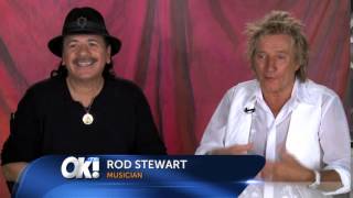 Download lagu Rod Stewart and Carlos Santana talk with OK! TV mp3