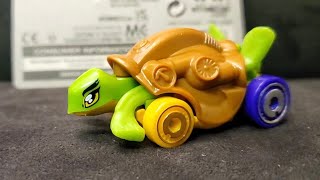 Turtoshell Hot Wheels Toy Car - Inspired By Helix Wheels Turtle