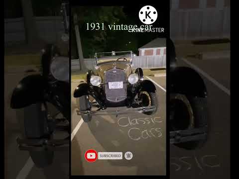 1931 Vintage Car Collection #vintage #usa #satisfying